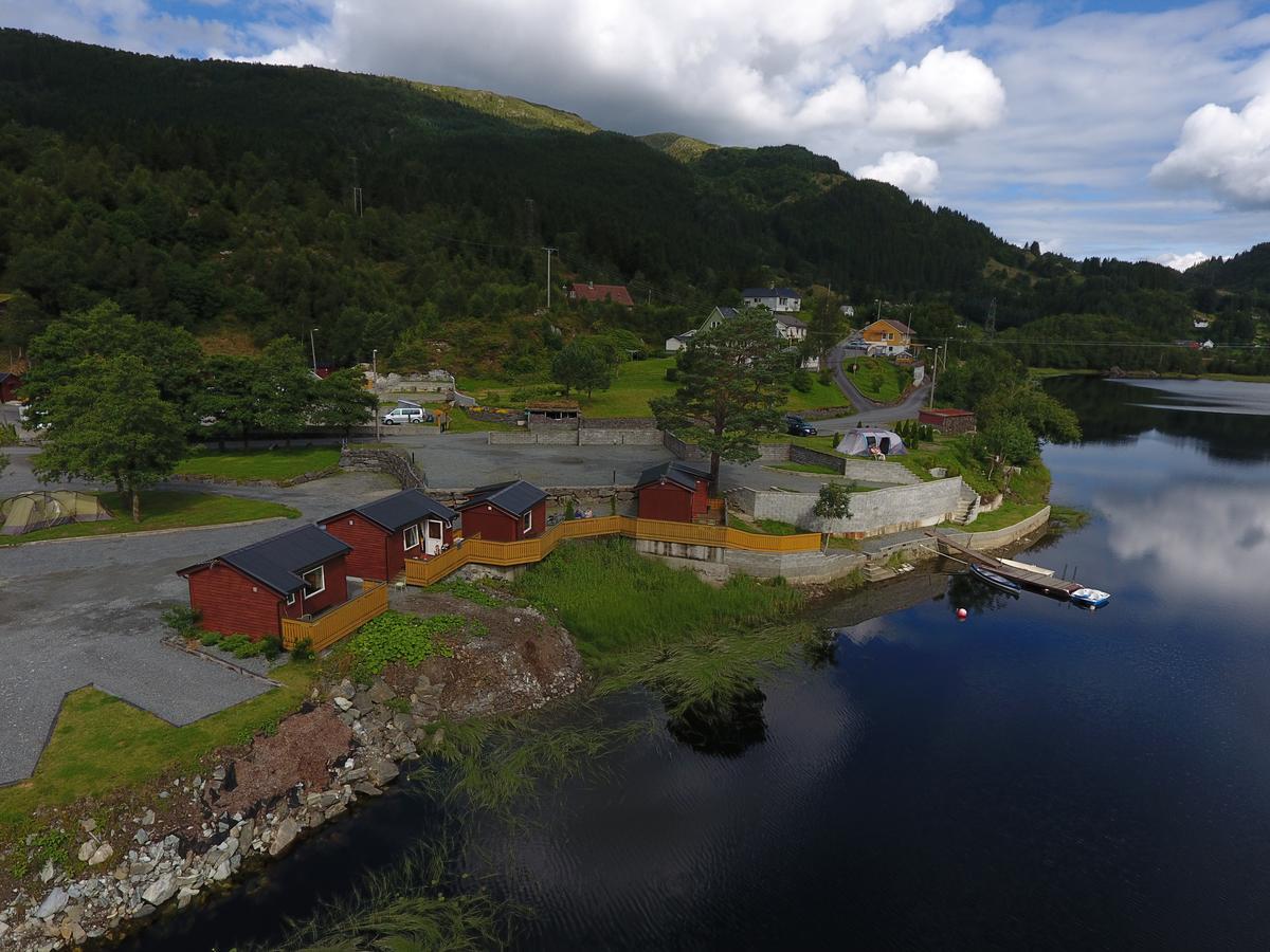 Hotel Bratland Camping Bergen Exterior foto